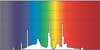 Spectrum of the light for Light bulb De LUX PRO 950